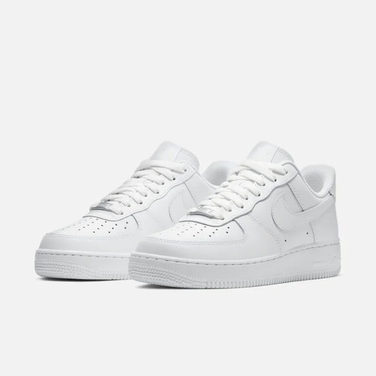 Timeless White Leather Low-Top Sneakers™